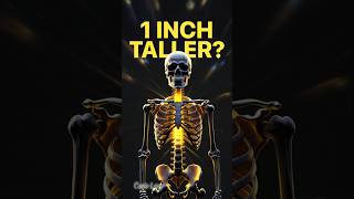 1 Inch Taller in 30 Days? (No Growth Hormone) #HeightIncrease#GrowTaller#PostureCorrection #Shorts