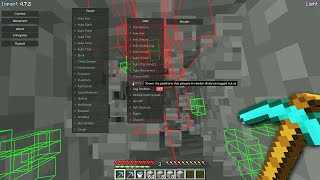 Minecraft Hacked Client but I use it to test my staff...
