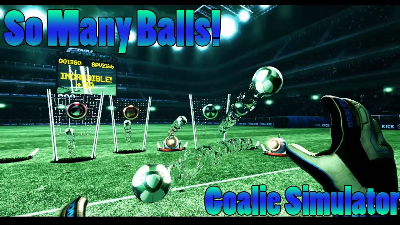 Goalie VR Simulator Vive Gameplay (Final Goalie) VR With Friends