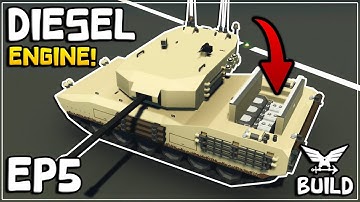 SWAPPING THE JET ENGINE FOR A DIESEL! - MBT Build - Episode 5
