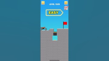 draw bridge puzzle game level 1029 #gaming #drawing #Shorts