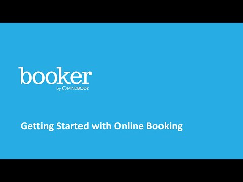 Booker 205: Getting Started with Online Booking