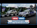 Bak film action mobil pjr polda jateng kejar mobilio di jalan pantura hingga perkampungan