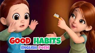 Lagu Kebiasaan Baik untuk Anak | Puisi dan Sajak Anak #puisibelajar #sajakanak #puisianak #laguanak