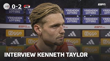 Kenneth Taylor: ”We hadden een hele tweede helft om de schade te repareren..." 🗣️😕 | Interview