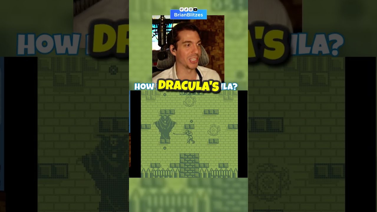 Draculas Secret Weakness | Castlevania Adventure Gameboy - YouTube