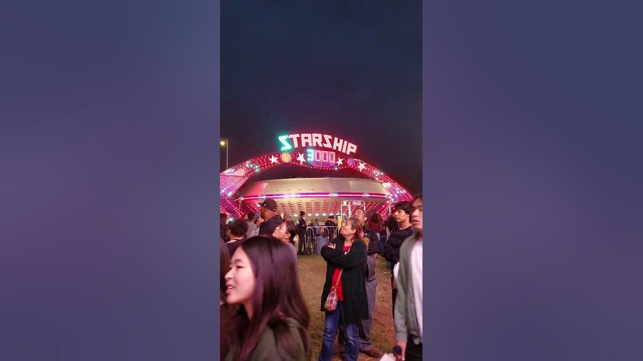 Starship 3000 offride Garden Grove Strawberry Festival 2023 YouTube