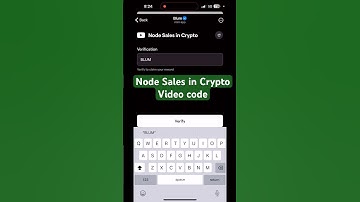 Blum Node Sales in Crypto || Blum video code 6 November 2024