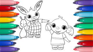 Bing Bunny Coloring Collection Coloring Book Compilation for Kids