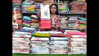 சுங்குடி காட்டன் பிளவர் பேட்டன் சாரீஸ் ! Sarees in Tamil screenshot 4