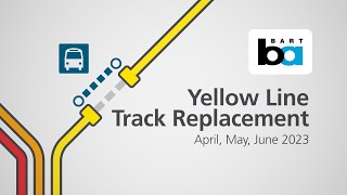 Famous BART Yellow Line Track Replacement | April, May, & June 2023 Net Worth