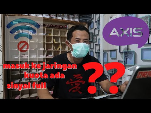 Cara Mengatasi AXIS Login ke Jaringan. Padahal Kuota Masih Banyak dan Baru Diisi