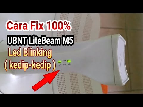 Cara Fix UBNT LiteBeam M5 Led Blink