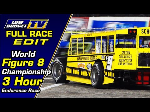 3 Hour Figure 8 Race - World Figure 8 Championship - Indianapolis Speedrome 2023 - Full Edit