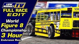 3 Hour Figure 8 Race - World Figure 8 Championship - Indianapolis Speedrome 2023 - Full Edit