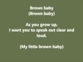 Toni braxton brown babylyrics