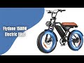 Flydone 1500W Electric Bike Review | Fat Tire Power!