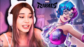 RANKEDS BUENAS? 😅 CRYSTAL MOLLY JUEGA MARVEL RIVALS