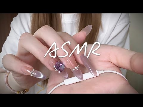 30-Min ASMR Tapping & Scratching(🤫No Talking)