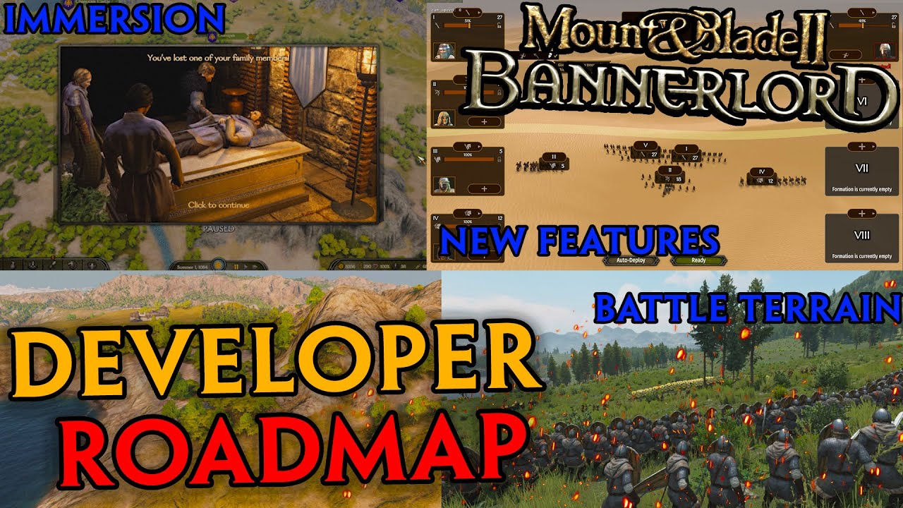WHAT IS NEXT FOR Mount & Blade II Bannerlord NEW Developer Roadmap