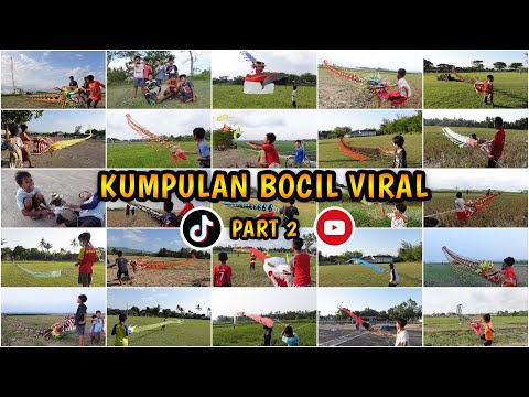 KUMPULAN VIDEO BOCIL BOCIL VIRAL TIKTOK NERBANGIN LAYANGAN NAGA PART 2