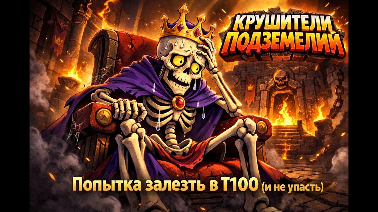 Попытка залезть в Т100 (и не упасть)