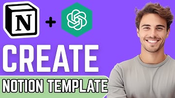 How To Create Notion Template With ONLY ChatGPT - STEP BY STEP!