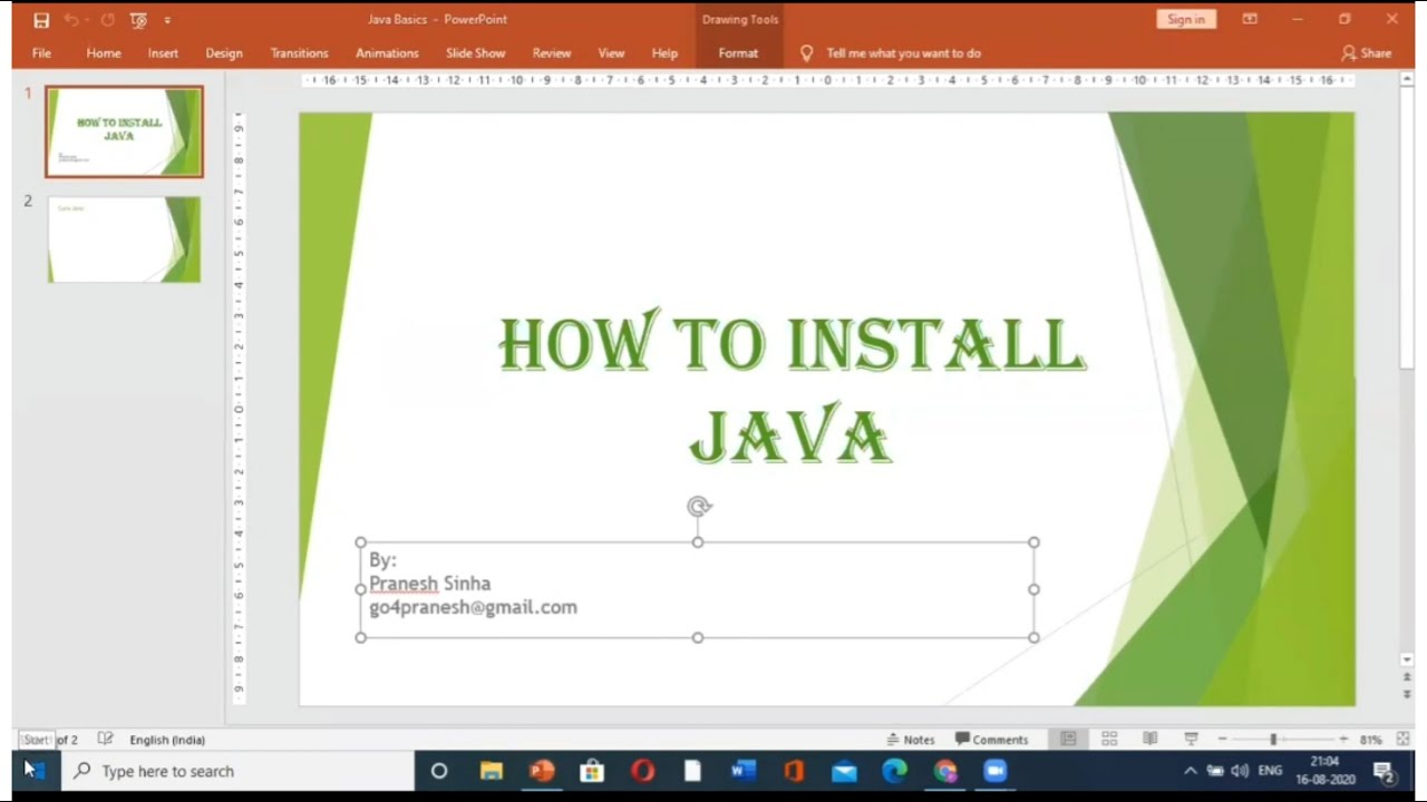 INTRODUCTION TO JAVA || HOW TO DOWNLOAD JAVA || STEP BY STEP || Part 1 ...