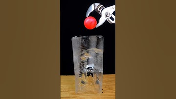 1000°C RHCB vs Ice blocks 🥶 #experiment #science #asmr #fyp