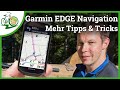 Garmin EDGE Navigation Mehr Tipps Tricks EDGE 1050 1040 Explore 2 Tutorial Teil 2