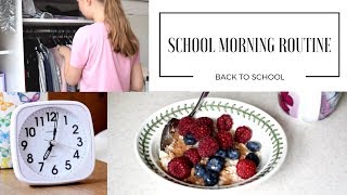 SCHOOL MORNING ROUTINE | Back to School