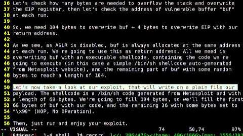 Buffer-Overflow-No-ASLR