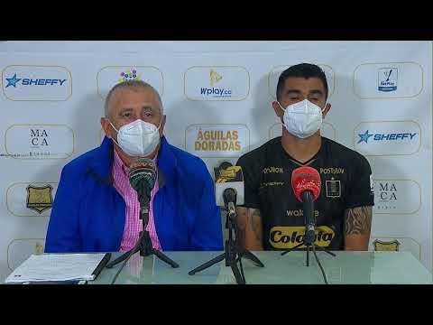 Rueda de Prensa de Once Caldas tras su partido contra Águilas Doradas