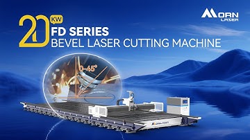 20KW Bevel Laser Cutting Machine | Morn Laser FD Series