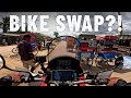Swapping a ktm350 for a vintage honda africa twin  s7e102