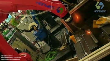 Beijing Essen Welding& Cutting-Yooheart robot Large Current Welding Proofing of Thick Plate