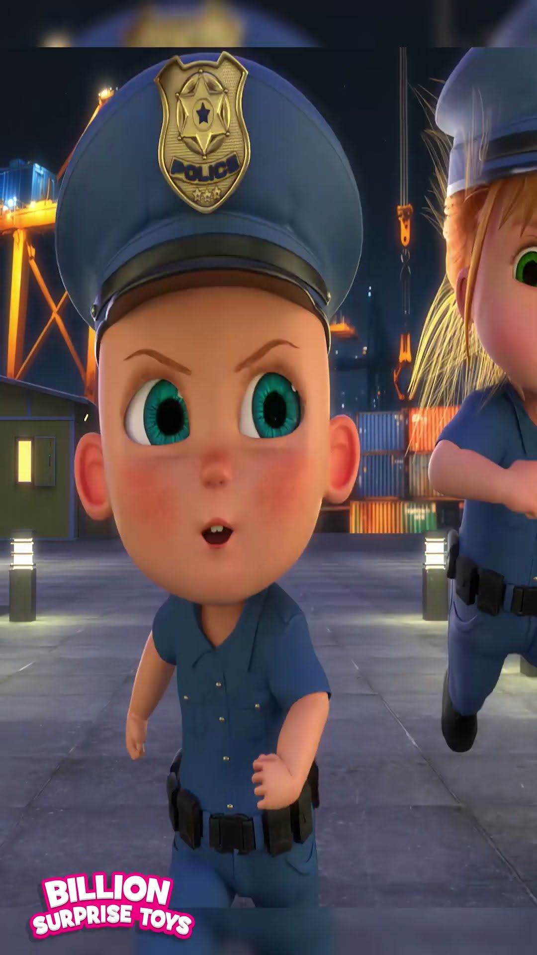 The Police bring back the stolen national crown - ABCs and 123s #shorts #billionsurprisetoys