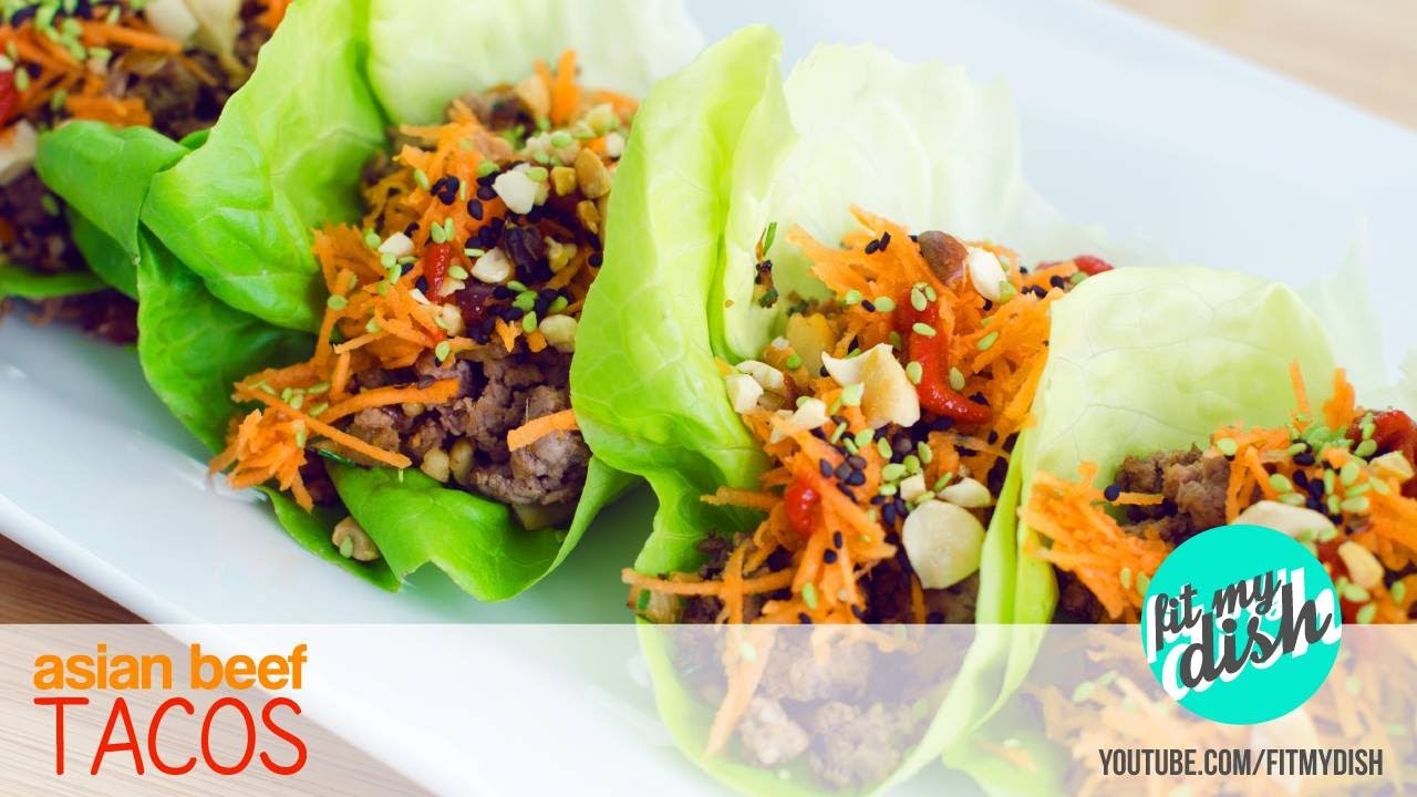 Asian Beef Tacos con Coach Charly