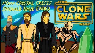 How "Star Wars The Clone Wars: Crystal Crisis" Should Have Ended