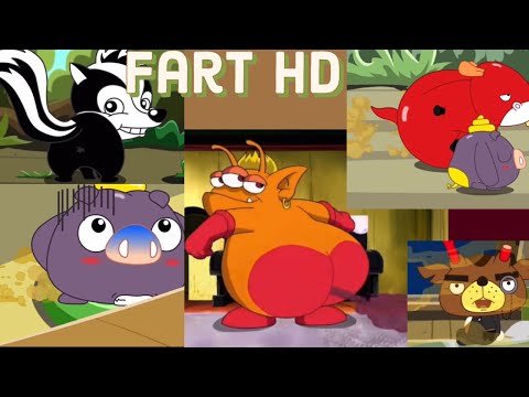 Fart Skunk + Deer + Furry Pig (Super Talk Talk and Ani Friends Compilation)