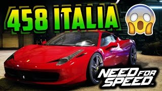 Need For Speed 2015 Gameplay: FERRARI 458 ITALIA - Magnus Walker Time Trial Event! screenshot 3