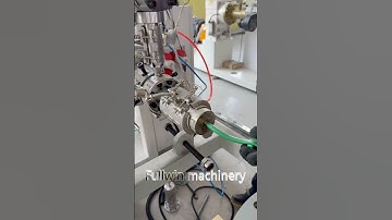 Corrugated pipe machine with marking line #extruder #machine #factory #plasticextrudermachine