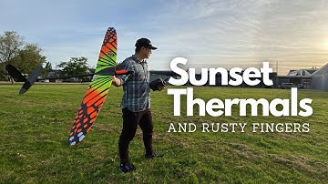 Sunset Thermals with the Fury Electric Glider