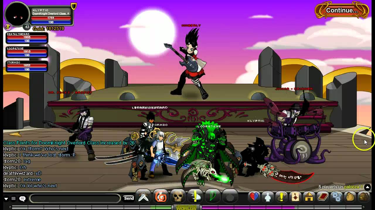 AQW= All chaos lords in order with friends part 2.