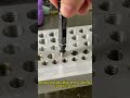 roll form taps VS cutting taps.no chips,no clogging,for forming taps.#tappingtool #rollformtap