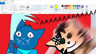 I TRIED ANIMATING IN PAINT