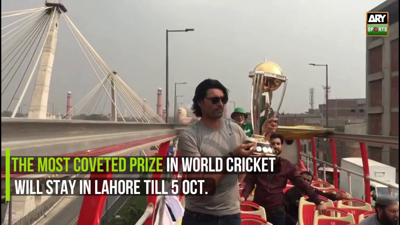 ICC World Cup trophy to visit Lahore, Islamabad, Karachi