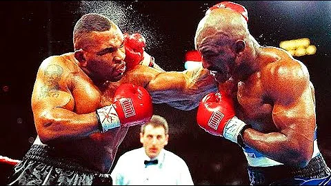Mike Tyson vs Evander Holyfield 1 // "Finally" (Highlights)
