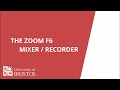 Zoom F6 Audio Recorder DETAILED