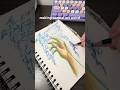 Turning normal art weird | drawing #artist #handdrawing #weirdart #coloredpencils #markerart #artsy